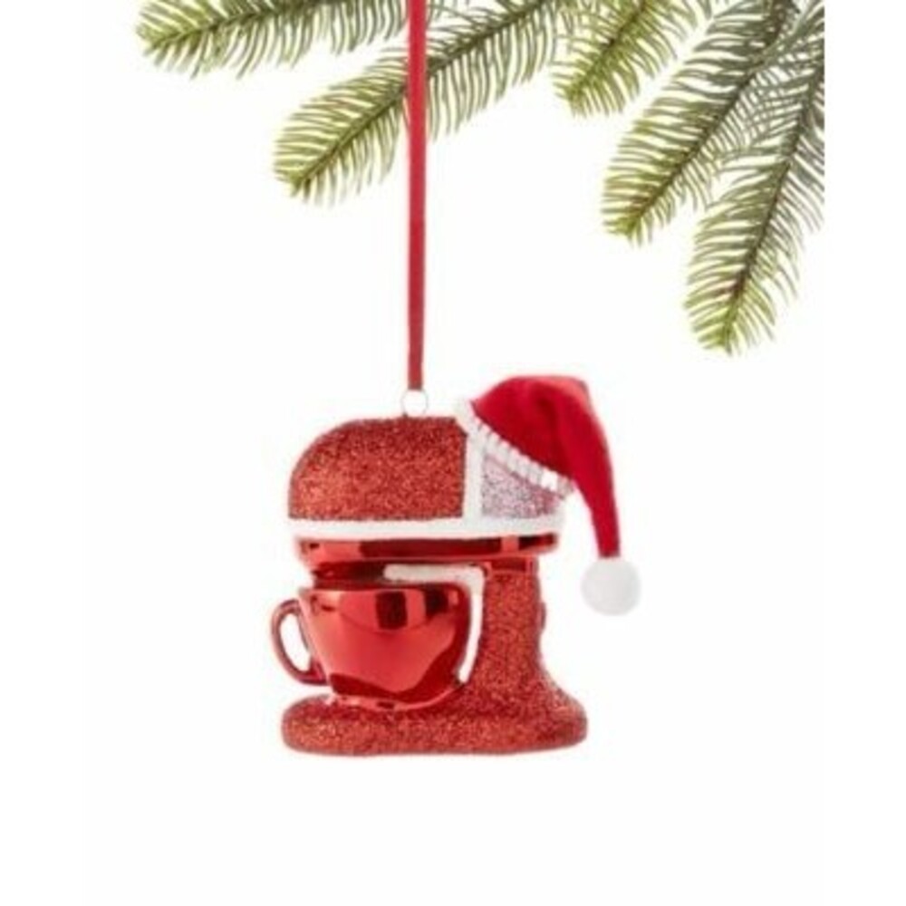New Holiday Lane Foodie Collection Red Stand Mixer Ornament